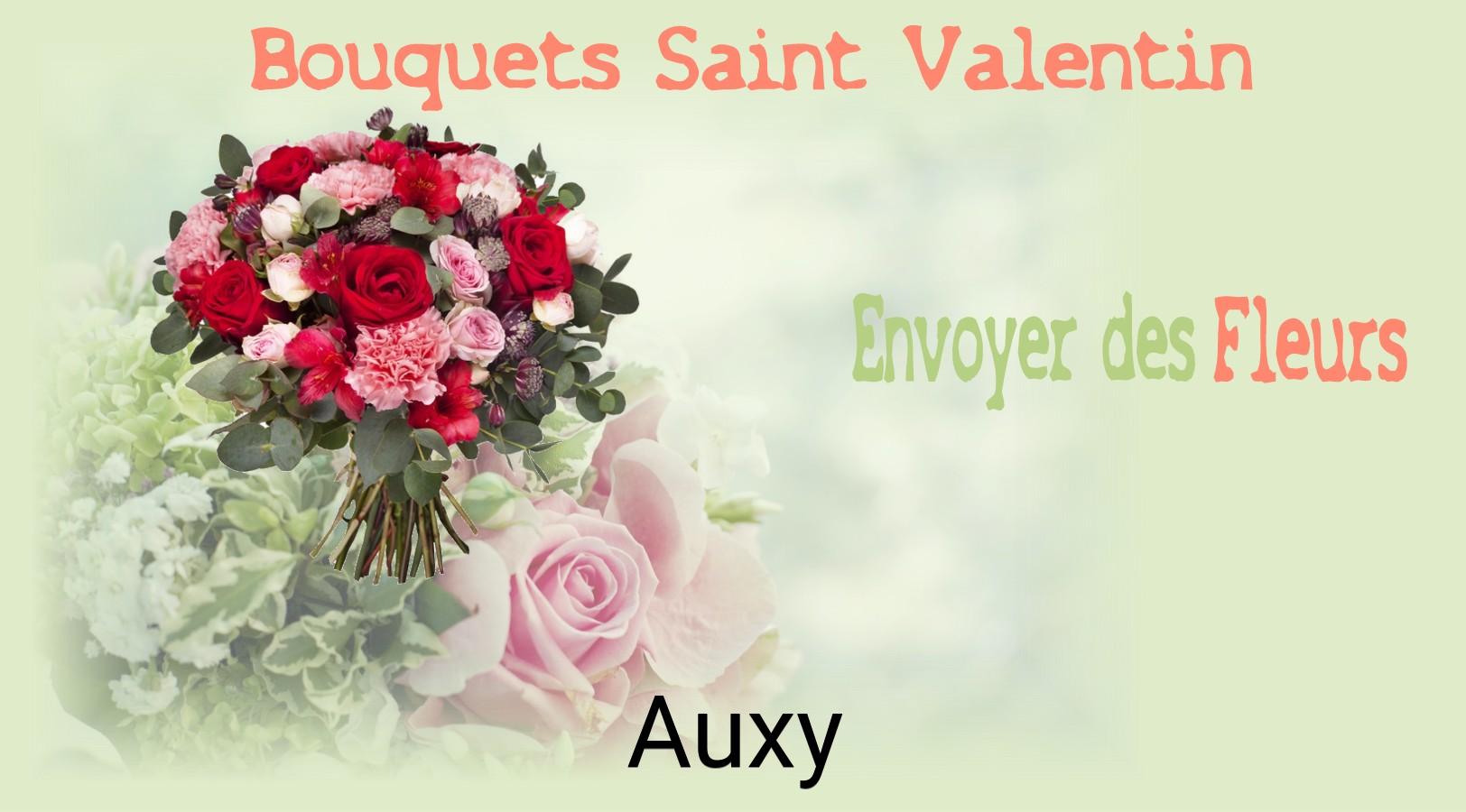Roses de Saint-Valentin livrées à Auxy